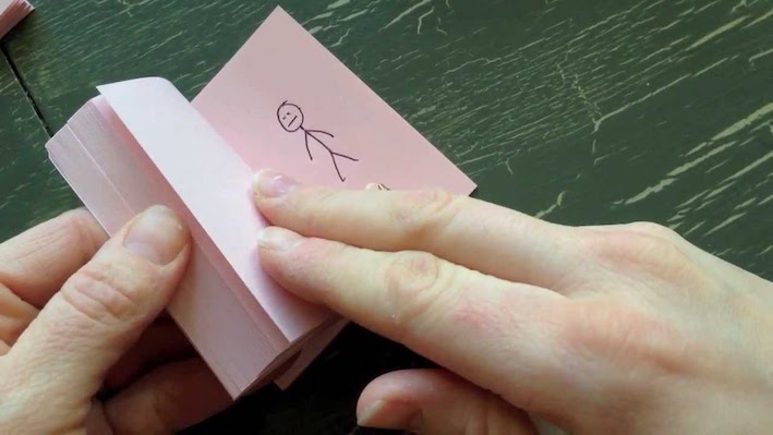 Flipbook Animation with the 13 Greatest Masterpieces